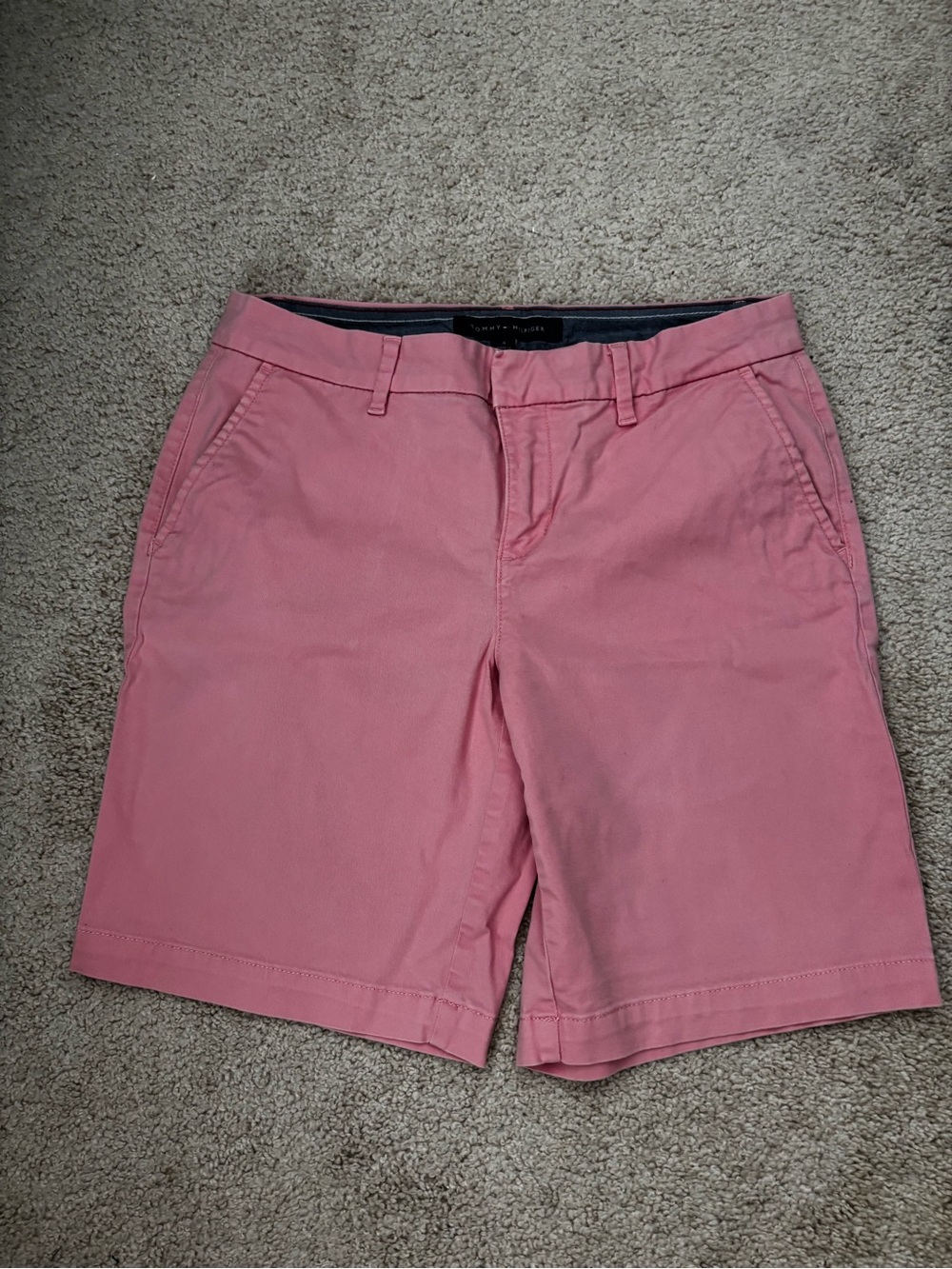 Tommy Hilfiger Pink Chino Bermuda Shorts